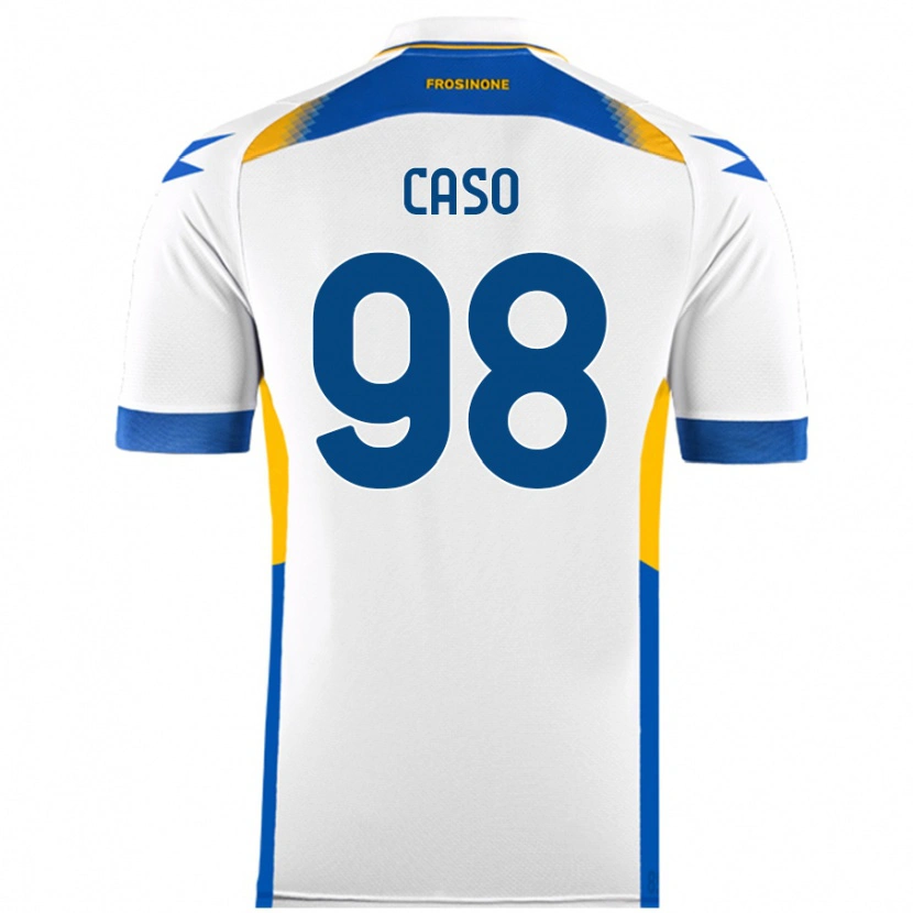 Danxen Herren Giuseppe Caso #98 Weiß Auswärtstrikot Trikot 2024/25 T-Shirt Schweiz