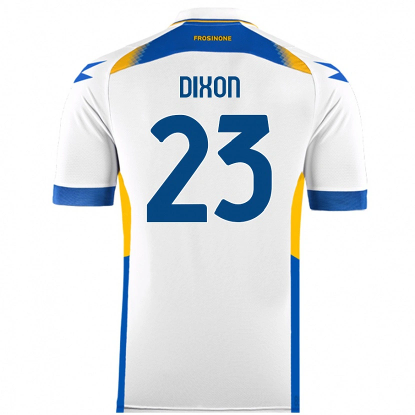 Danxen Herren Damar Dixon #23 Weiß Auswärtstrikot Trikot 2024/25 T-Shirt Schweiz