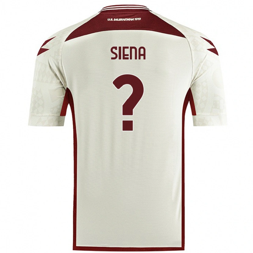 Danxen Herren Francesco Siena #0 Cremefarben Auswärtstrikot Trikot 2024/25 T-Shirt Schweiz