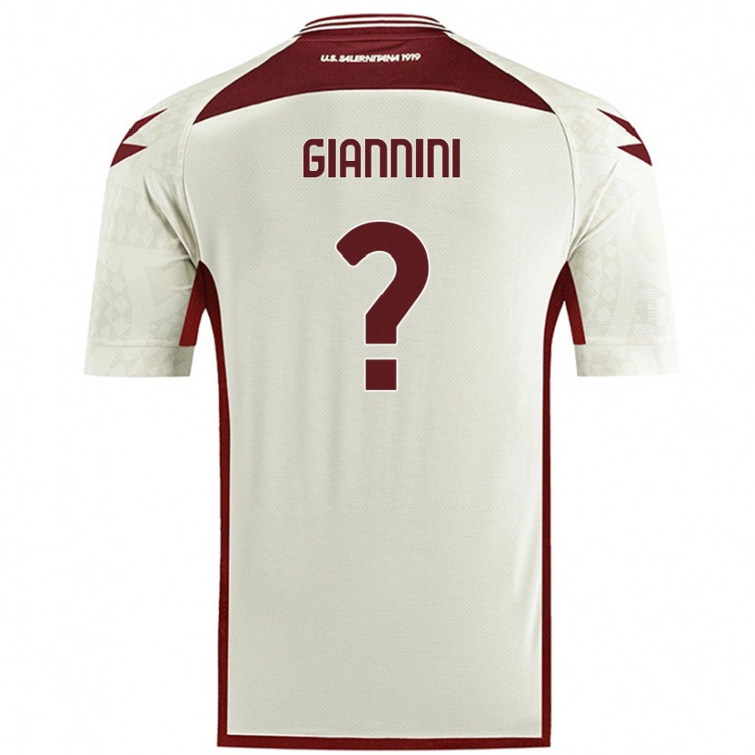 Danxen Herren Emanuele Giannini #0 Cremefarben Auswärtstrikot Trikot 2024/25 T-Shirt Schweiz