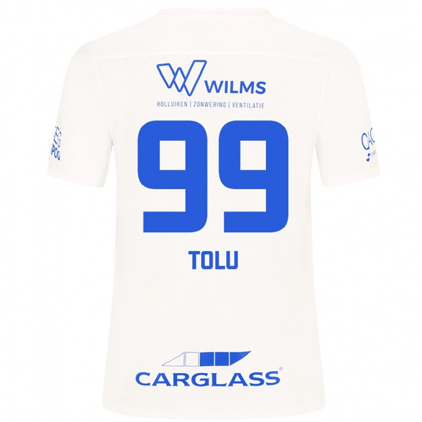 Danxen Herren Tolu Arokodare #99 Weiß Auswärtstrikot Trikot 2024/25 T-Shirt Schweiz