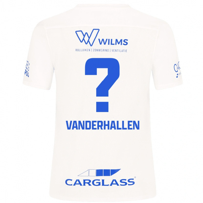 Danxen Herren Yari Vanderhallen #0 Weiß Auswärtstrikot Trikot 2024/25 T-Shirt Schweiz