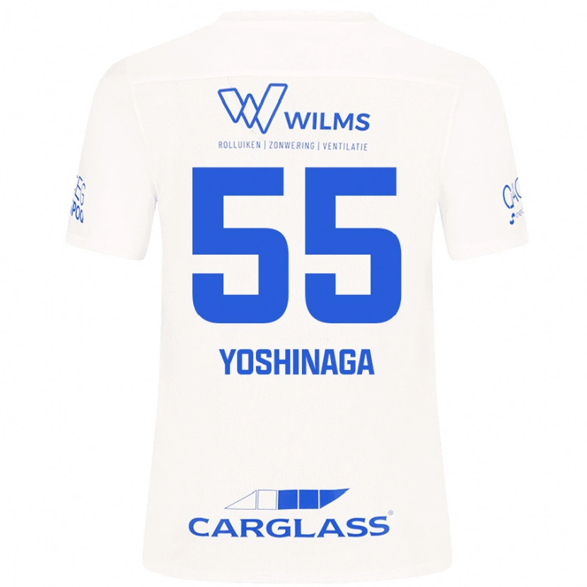 Danxen Herren Yumeki Yoshinaga #55 Weiß Auswärtstrikot Trikot 2024/25 T-Shirt Schweiz