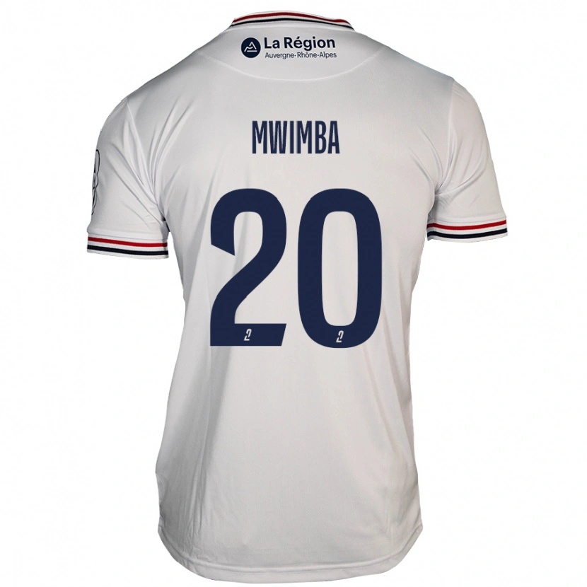 Danxen Herren Josué Mwimba Isala #20 Weiß Auswärtstrikot Trikot 2024/25 T-Shirt Schweiz