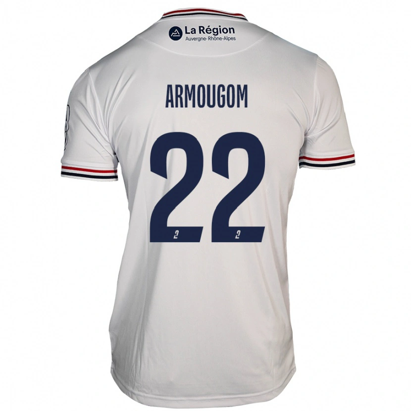 Danxen Herren Yoël Armougom #22 Weiß Auswärtstrikot Trikot 2024/25 T-Shirt Schweiz