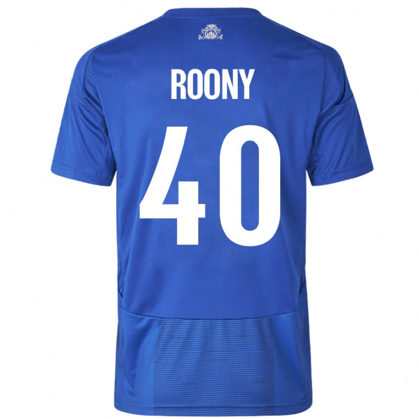 Danxen Herren Roony Bardghji #40 Weiß Blau Auswärtstrikot Trikot 2024/25 T-Shirt Schweiz