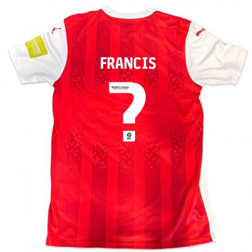 Danxen Damen Dannen Francis #0 Rot Weiß Heimtrikot Trikot 2024/25 T-Shirt Schweiz