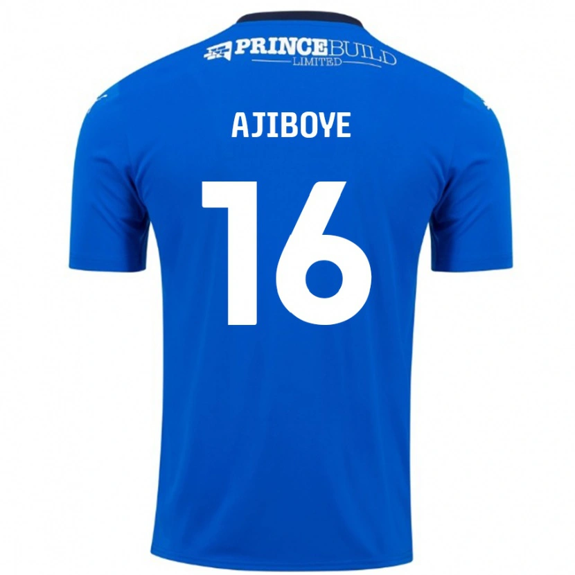 Danxen Damen David Ajiboye #16 Blau Weiß Heimtrikot Trikot 2024/25 T-Shirt Schweiz