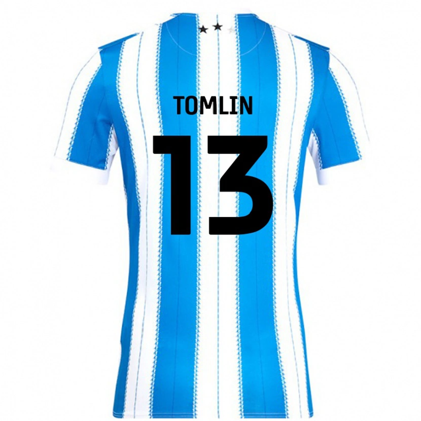 Danxen Damen Phoebe Tomlin #13 Blau Weiß Heimtrikot Trikot 2024/25 T-Shirt Schweiz