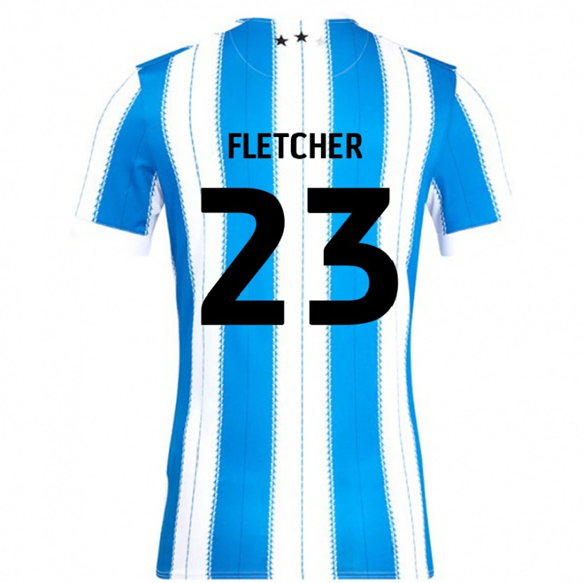 Danxen Damen Serena Fletcher #23 Blau Weiß Heimtrikot Trikot 2024/25 T-Shirt Schweiz