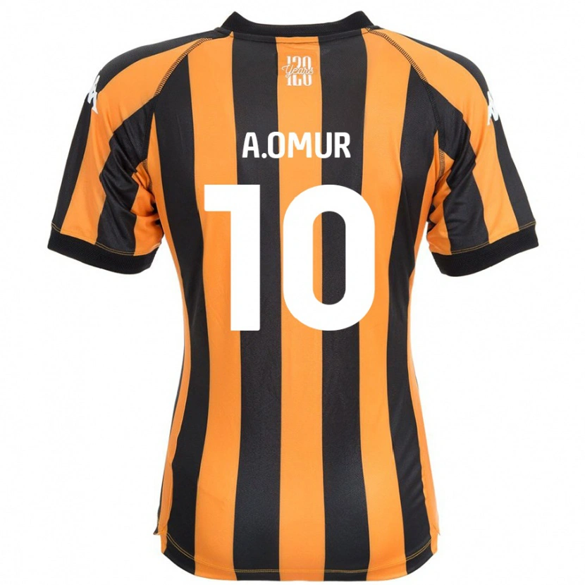 Danxen Damen Abdülkadir Ömür #10 Schwarz Bernstein Heimtrikot Trikot 2024/25 T-Shirt Schweiz