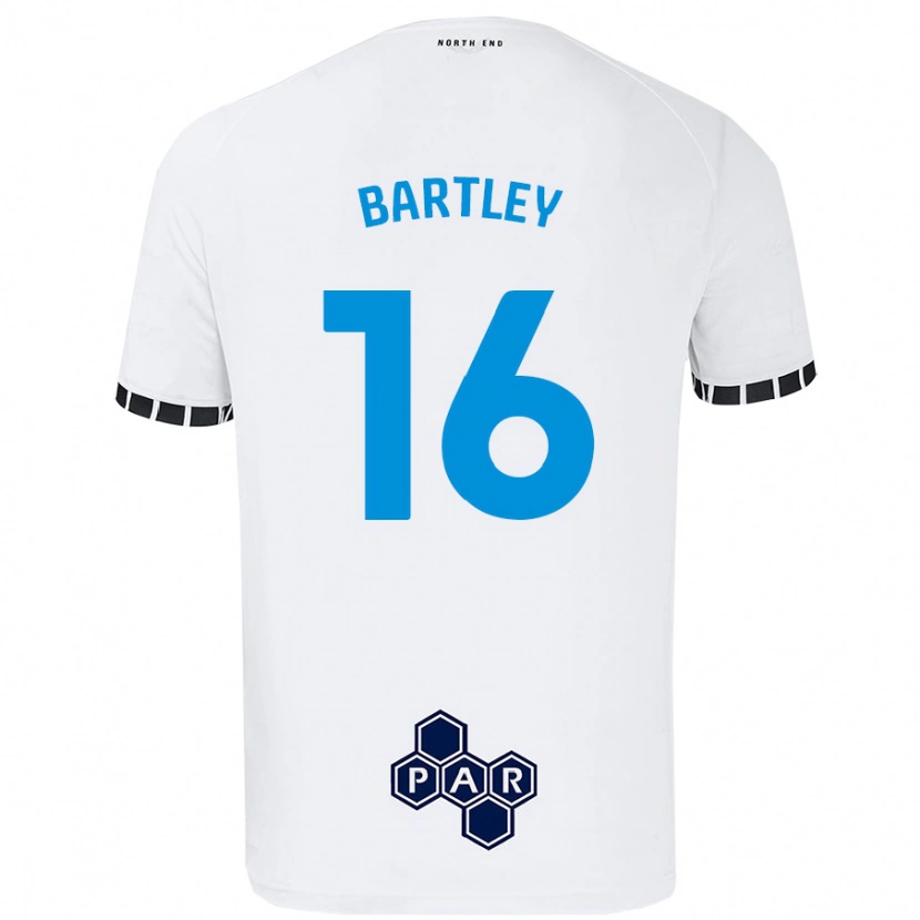 Danxen Damen Melanie Bartley #16 Weiß Heimtrikot Trikot 2024/25 T-Shirt Schweiz