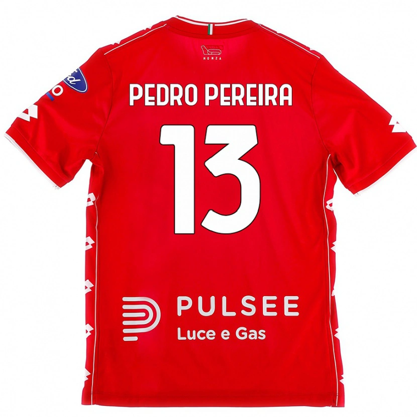 Danxen Damen Pedro Pereira #13 Rot Weiß Heimtrikot Trikot 2024/25 T-Shirt Schweiz