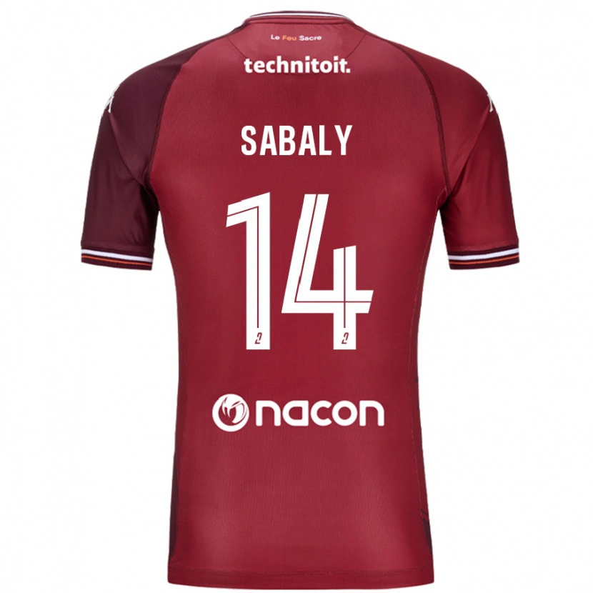 Danxen Damen Cheikh Sabaly #14 Rot Granata Heimtrikot Trikot 2024/25 T-Shirt Schweiz