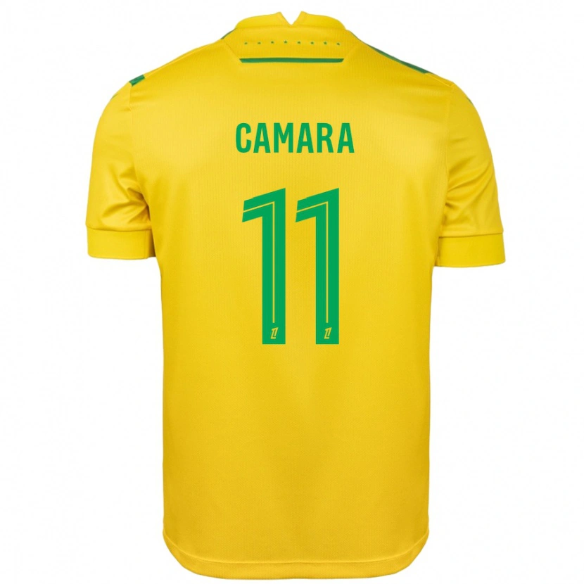 Danxen Damen Aboubacar Camara #11 Gelb Grün Heimtrikot Trikot 2024/25 T-Shirt Schweiz