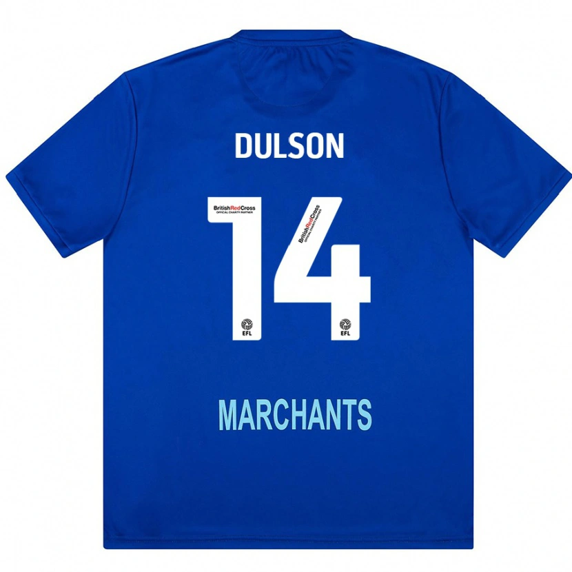 Danxen Damen Liam Dulson #14 Grün Auswärtstrikot Trikot 2024/25 T-Shirt Schweiz