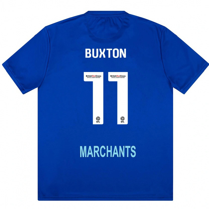 Danxen Damen Charlotte Buxton #11 Grün Auswärtstrikot Trikot 2024/25 T-Shirt Schweiz