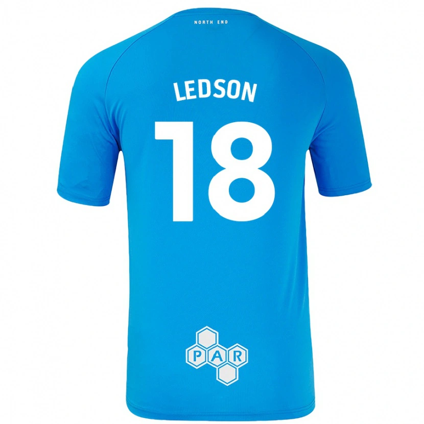 Danxen Damen Ryan Ledson #18 Himmelblau Auswärtstrikot Trikot 2024/25 T-Shirt Schweiz