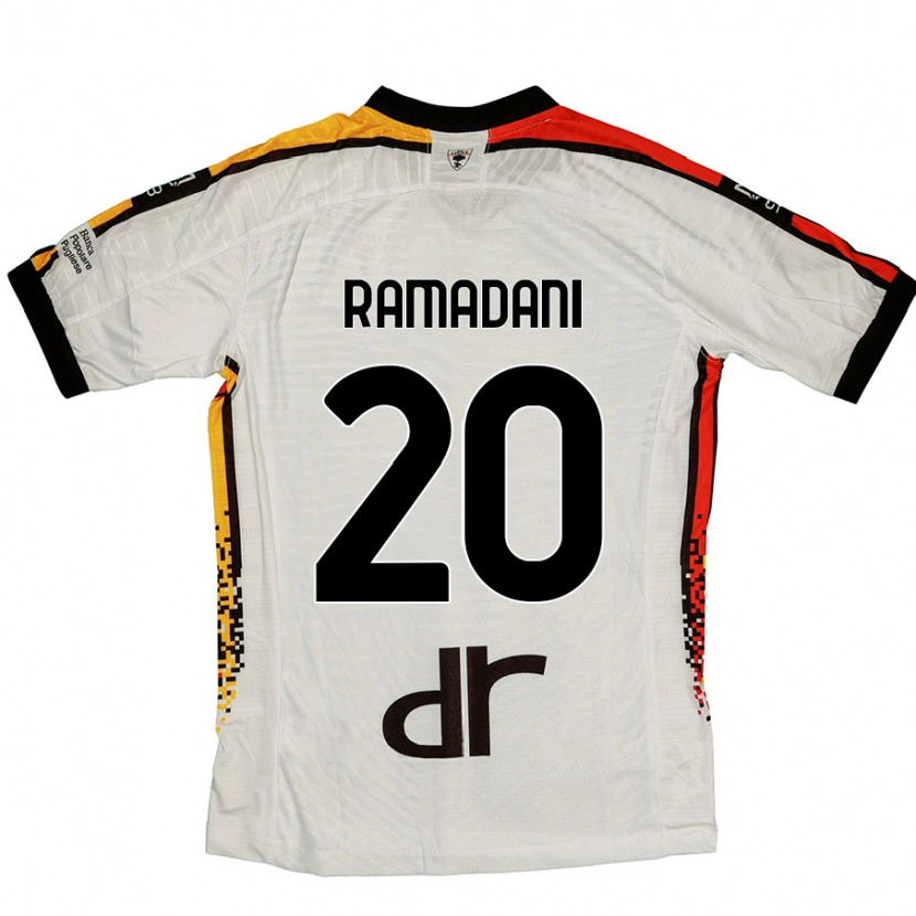 Danxen Damen Ylber Ramadani #20 Weiß Schwarz Auswärtstrikot Trikot 2024/25 T-Shirt Schweiz