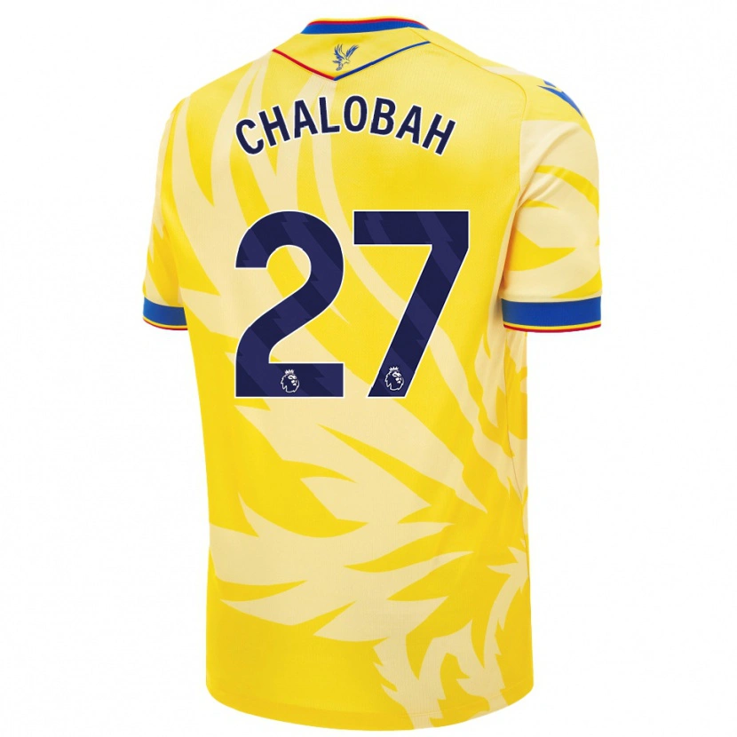 Danxen Kinder Trevoh Chalobah #27 Gelb Auswärtstrikot Trikot 2024/25 T-Shirt Schweiz