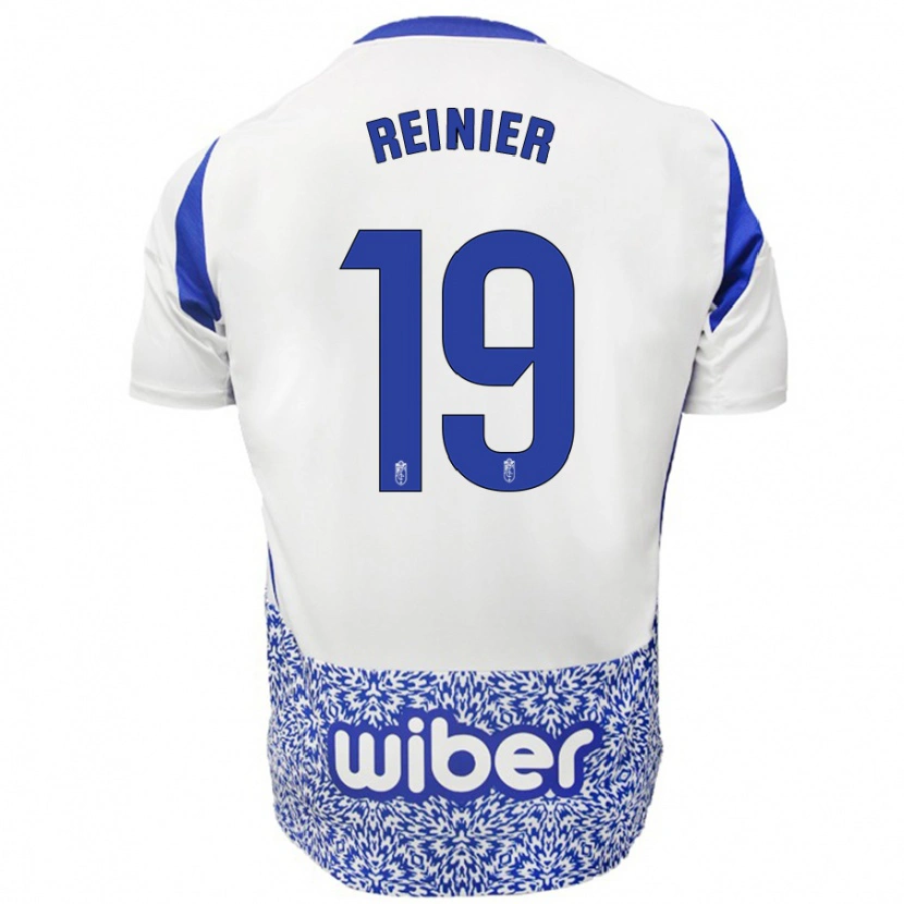 Danxen Kinder Reinier #19 Weiß Blau Auswärtstrikot Trikot 2024/25 T-Shirt Schweiz