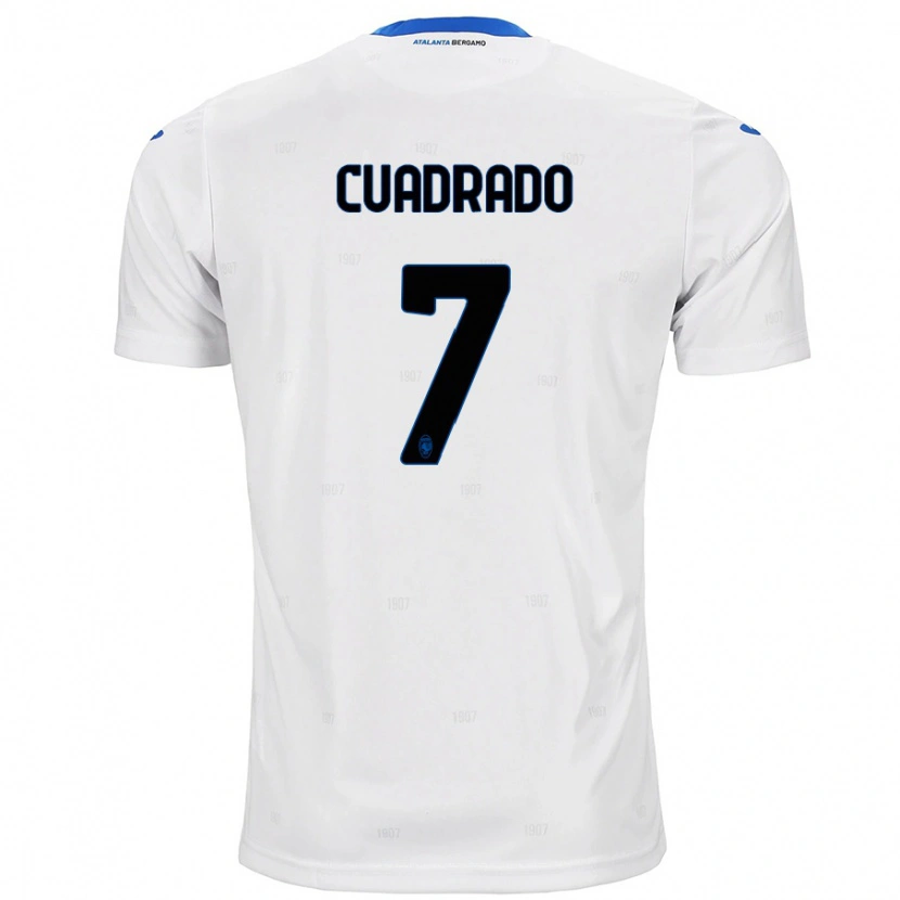 Danxen Kinder Juan Cuadrado #7 Weiß Auswärtstrikot Trikot 2024/25 T-Shirt Schweiz