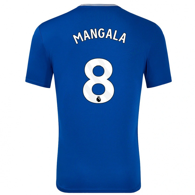 Danxen Kinder Orel Mangala #8 Blau Mit Heimtrikot Trikot 2024/25 T-Shirt Schweiz