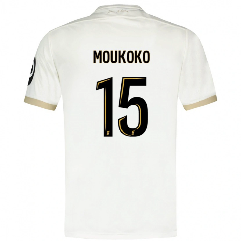 Danxen Kinder Youssoufa Moukoko #15 Weißgold Auswärtstrikot Trikot 2024/25 T-Shirt Schweiz