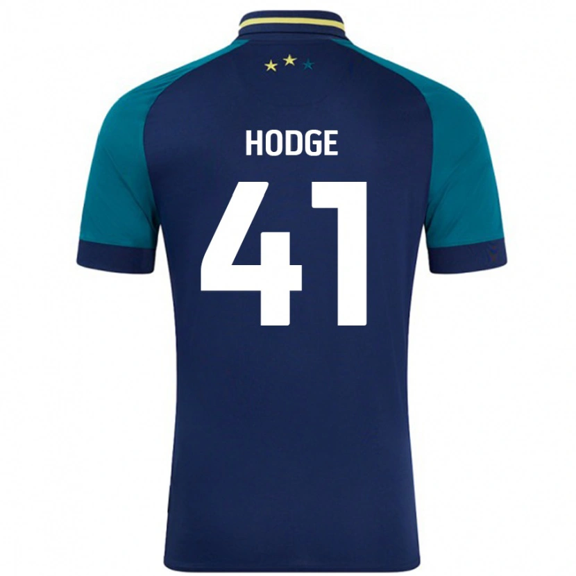 Danxen Kinder Joe Hodge #41 Marine Dunkelgrün Auswärtstrikot Trikot 2024/25 T-Shirt Schweiz