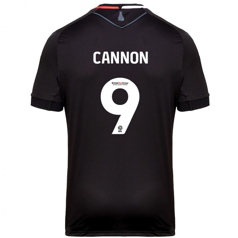 Danxen Kinder Tom Cannon #9 Schwarz Auswärtstrikot Trikot 2024/25 T-Shirt Schweiz