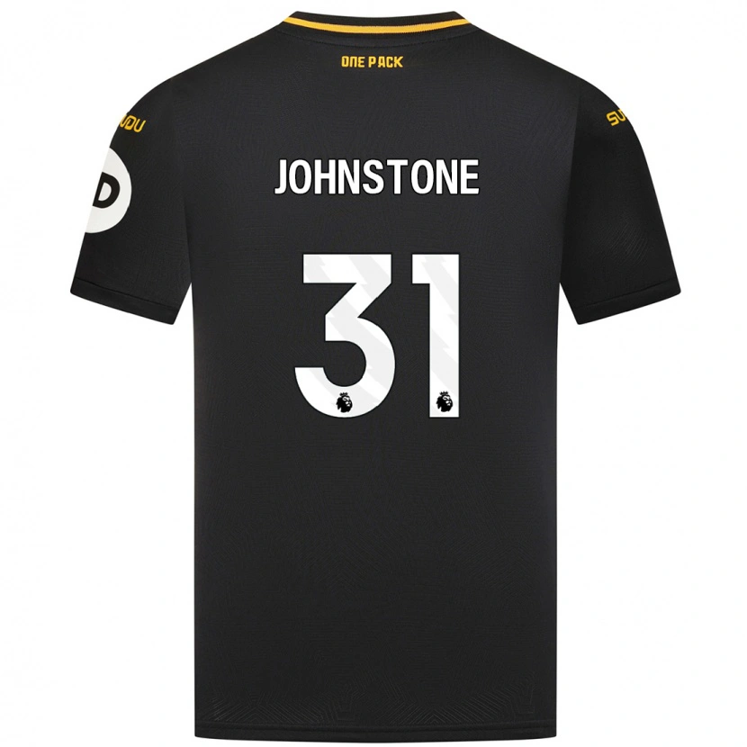 Danxen Kinder Sam Johnstone #31 Schwarz Auswärtstrikot Trikot 2024/25 T-Shirt Schweiz