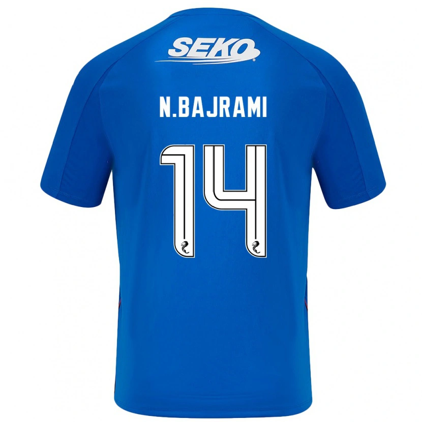 Danxen Kinder Nedim Bajrami #14 Dunkelblau Heimtrikot Trikot 2024/25 T-Shirt Schweiz