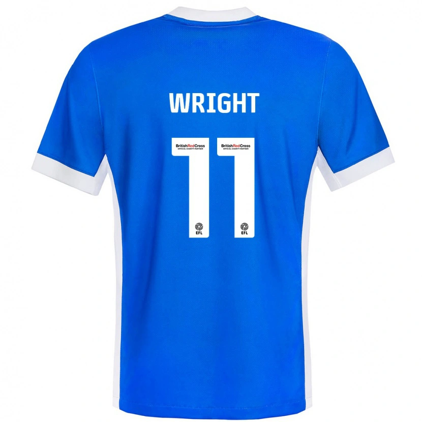 Danxen Kinder Scott Wright #11 Blau Weiß Heimtrikot Trikot 2024/25 T-Shirt Schweiz