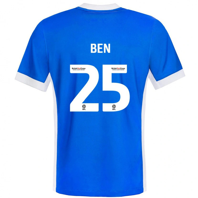 Danxen Kinder Ben Davies #25 Blau Weiß Heimtrikot Trikot 2024/25 T-Shirt Schweiz