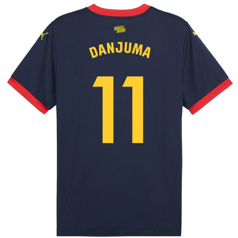 Danxen Kinder Arnaut Danjuma #11 Marinerot Auswärtstrikot Trikot 2024/25 T-Shirt Schweiz