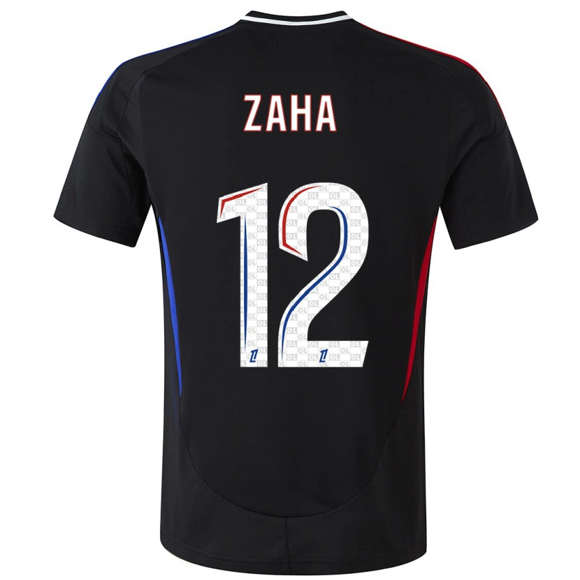 Danxen Kinder Wilfried Zaha #12 Schwarz Auswärtstrikot Trikot 2024/25 T-Shirt Schweiz