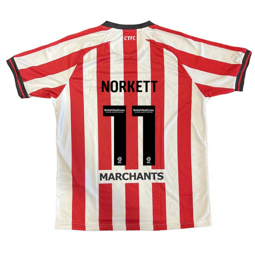 Danxen Kinder Manni Norkett #11 Rot Weiß Heimtrikot Trikot 2024/25 T-Shirt Schweiz