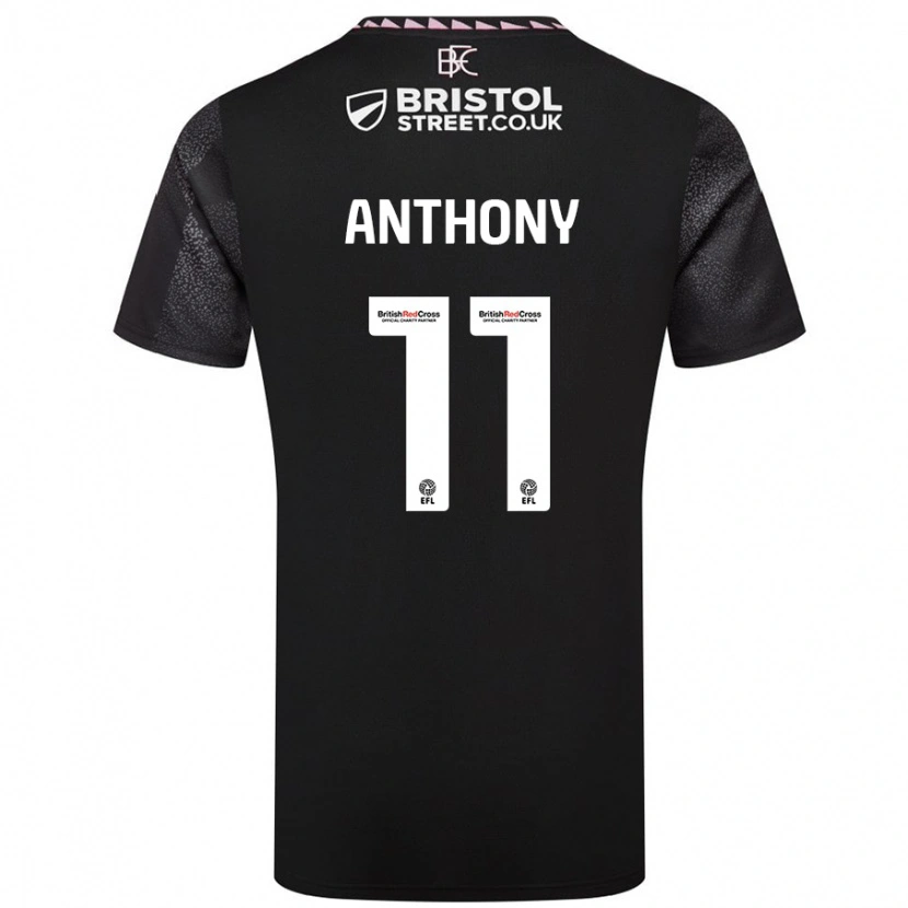 Danxen Kinder Jaidon Anthony #11 Schwarz Auswärtstrikot Trikot 2024/25 T-Shirt Schweiz