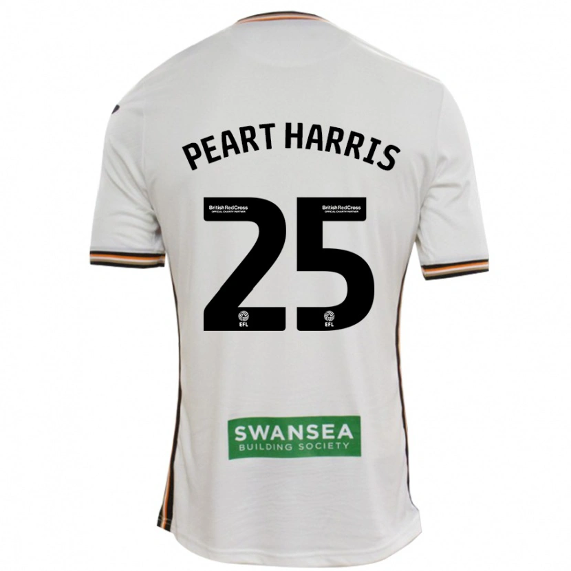 Danxen Kinder Myles Peart-Harris #25 Rot Weiß Heimtrikot Trikot 2024/25 T-Shirt Schweiz