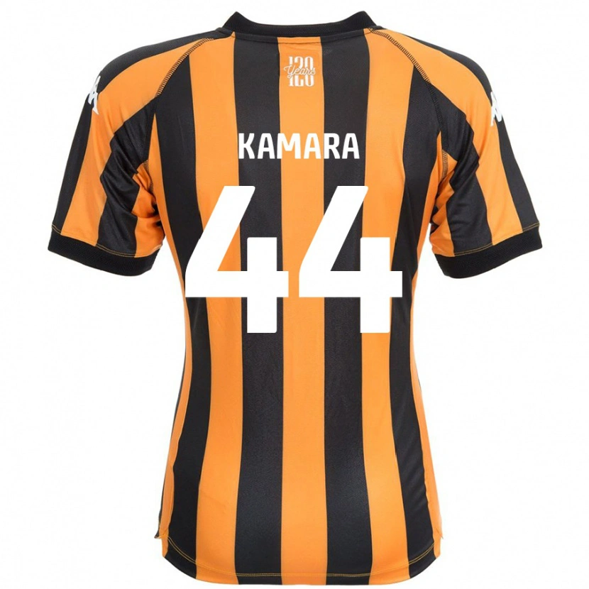 Danxen Kinder Abu Kamara #44 Schwarz Bernstein Heimtrikot Trikot 2024/25 T-Shirt Schweiz