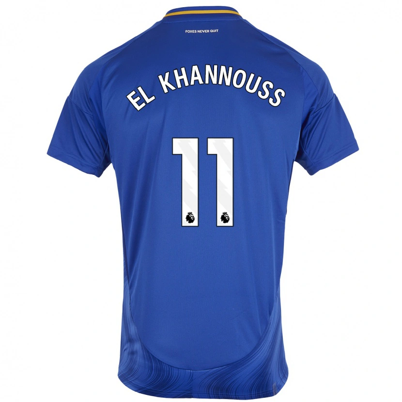 Danxen Kinder Bilal El Khannouss #11 Blau Weiß Heimtrikot Trikot 2024/25 T-Shirt Schweiz