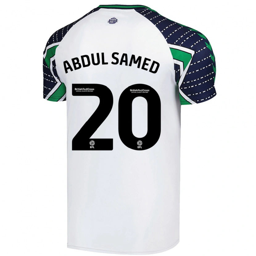 Danxen Herren Salis Abdul Samed #20 Weiß Auswärtstrikot Trikot 2024/25 T-Shirt Schweiz