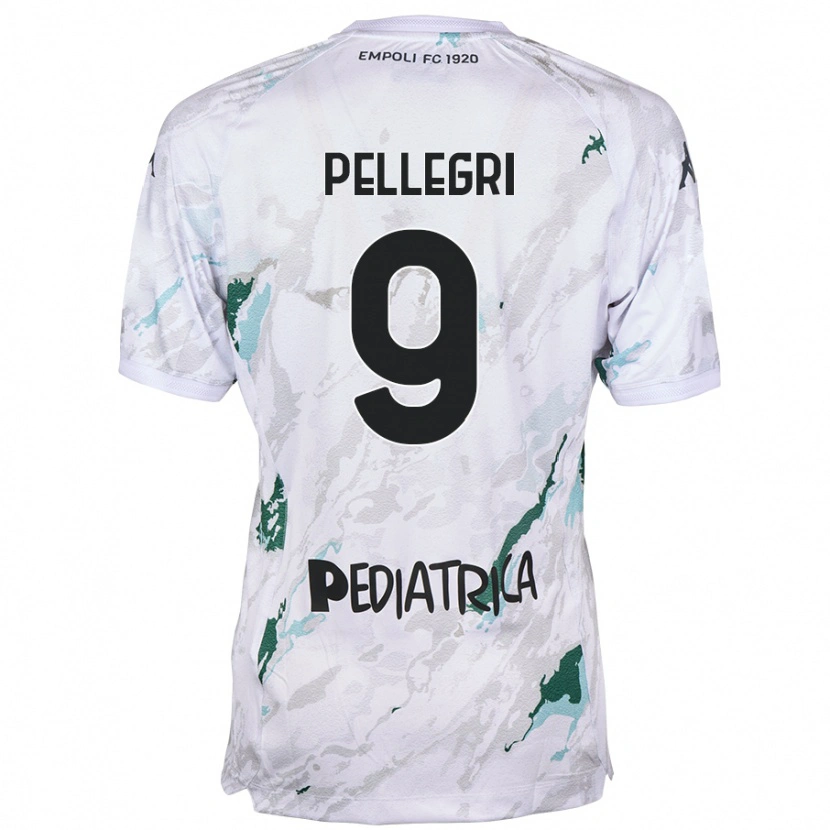 Danxen Herren Pietro Pellegri #9 Grau Auswärtstrikot Trikot 2024/25 T-Shirt Schweiz