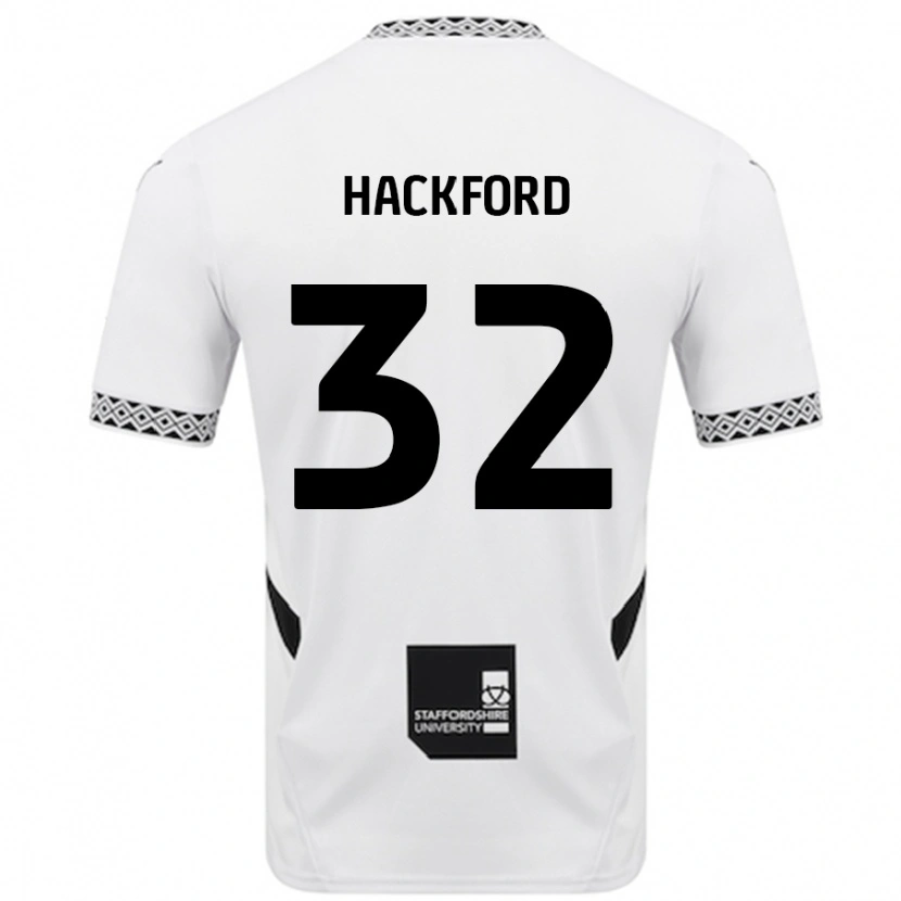 Danxen Herren Antwoine Hackford #32 Weiß Heimtrikot Trikot 2024/25 T-Shirt Schweiz