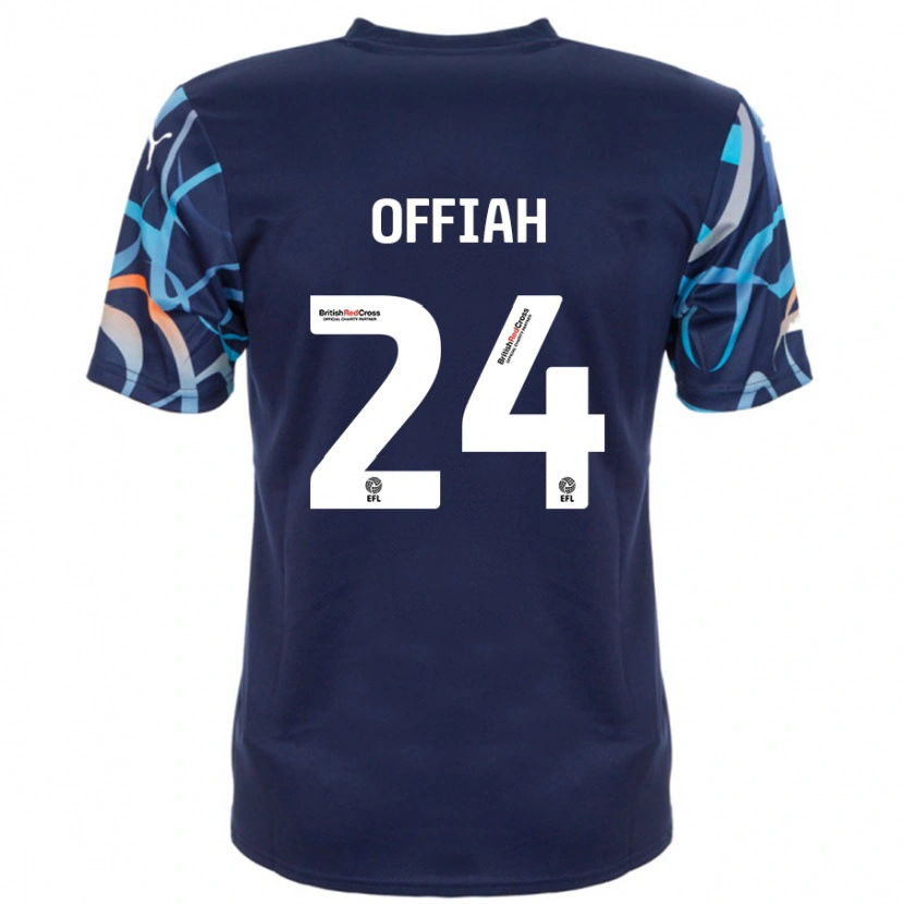 Danxen Damen Odel Offiah #24 Marineblau Auswärtstrikot Trikot 2024/25 T-Shirt Schweiz